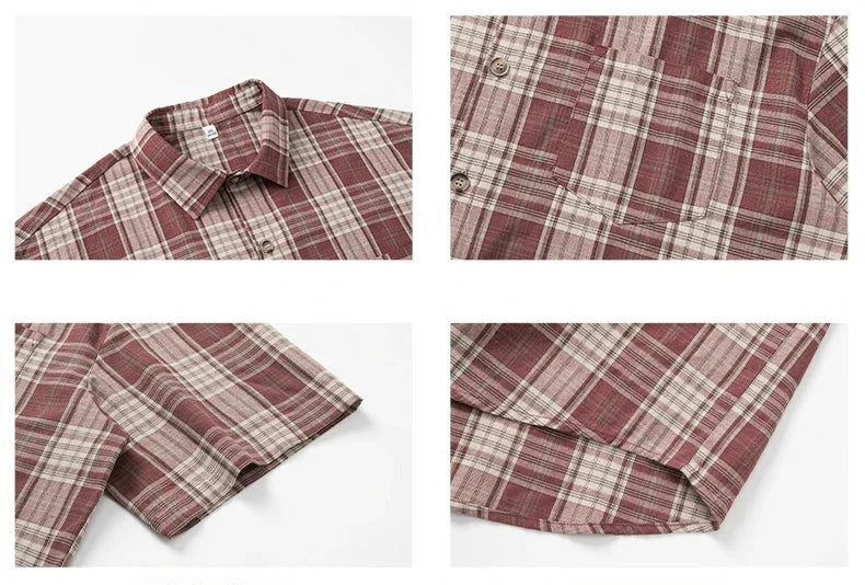 Drop Sleeve Check Shirt