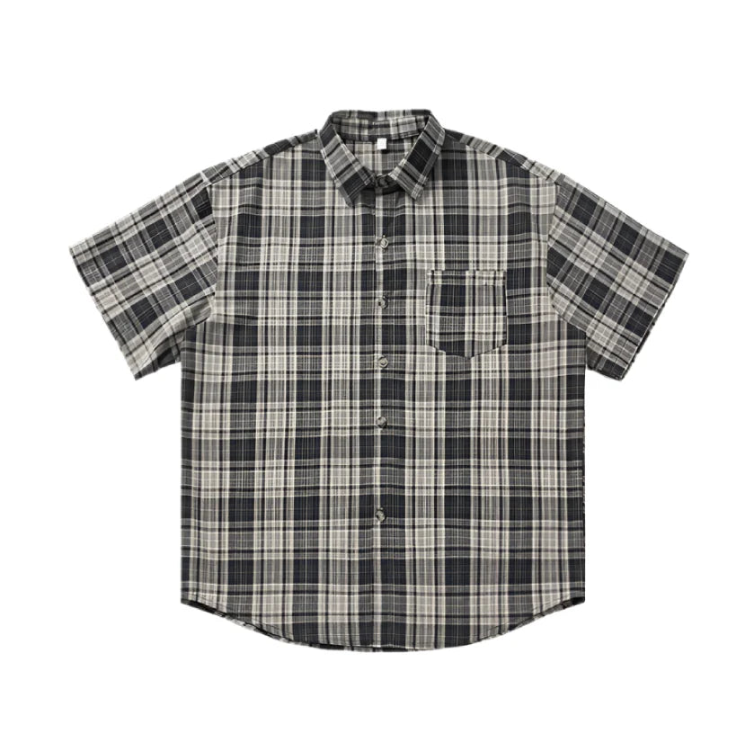 Drop Sleeve Check Shirt