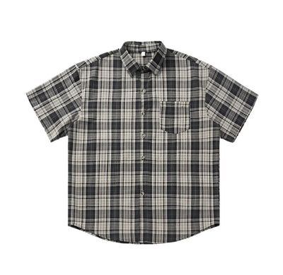 Drop Sleeve Check Shirt