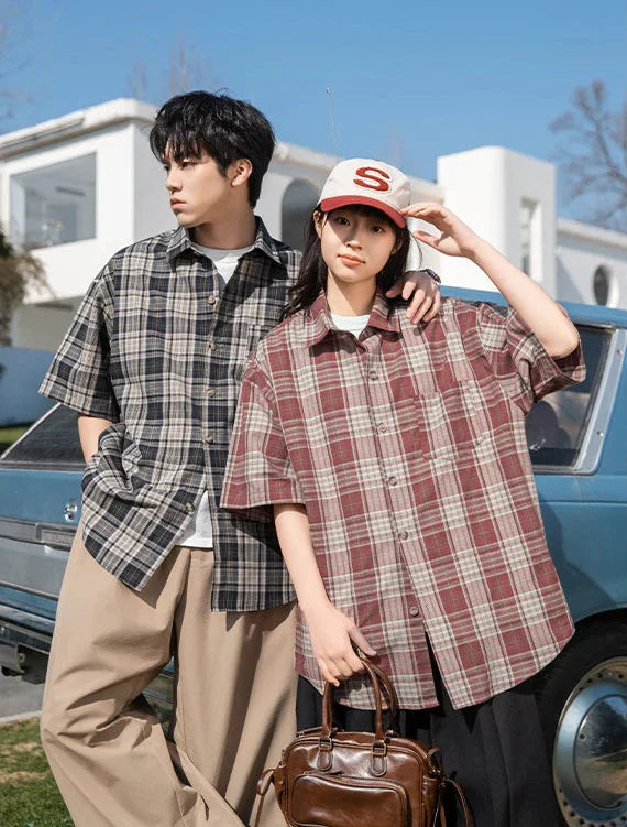 Drop Sleeve Check Shirt