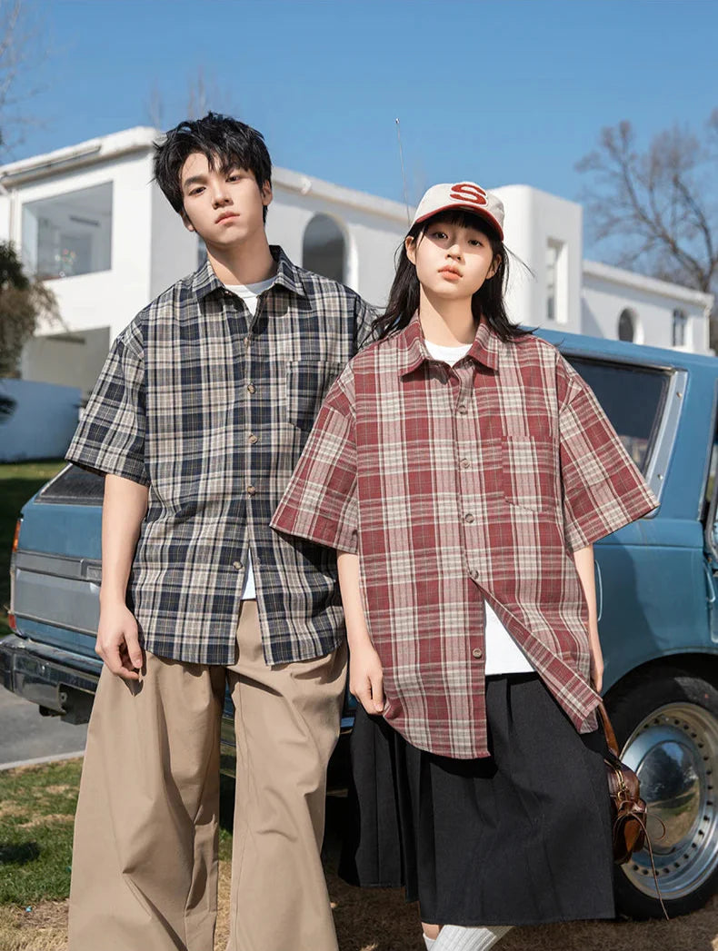 Drop Sleeve Check Shirt