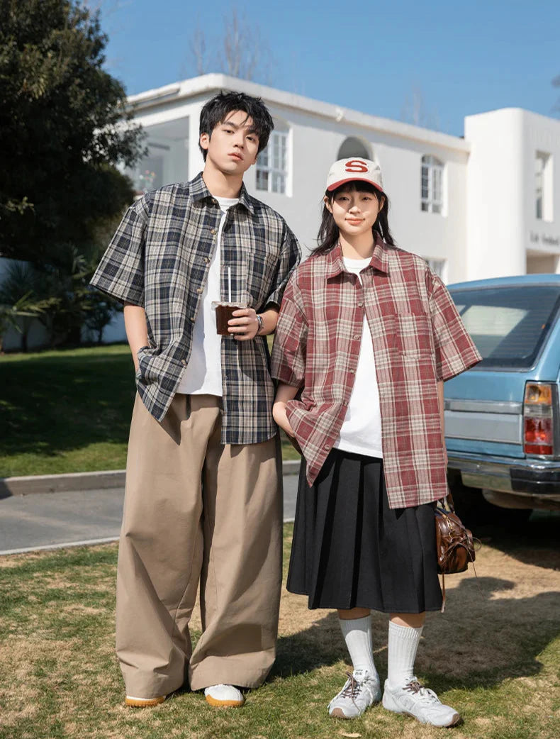 Drop Sleeve Check Shirt