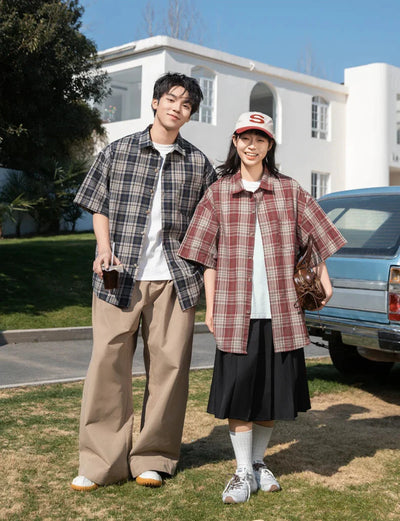 Drop Sleeve Check Shirt