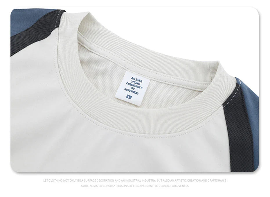 Dynamic Motion Colour Block T-Shirt