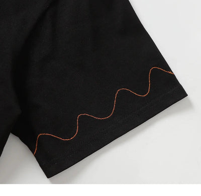 Embroidered Patch T-Shirt