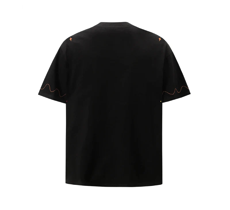 Embroidered Patch T-Shirt