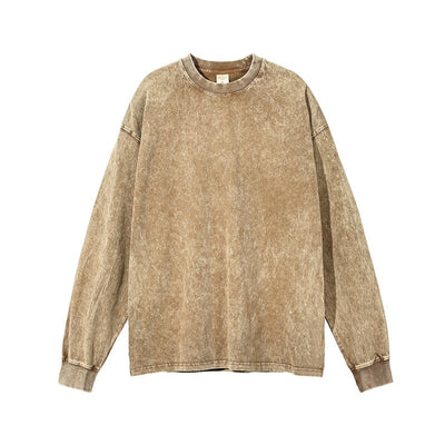 Essential Acid Washed Long Sleeve T-Shirt