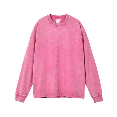 Essential Acid Washed Long Sleeve T-Shirt