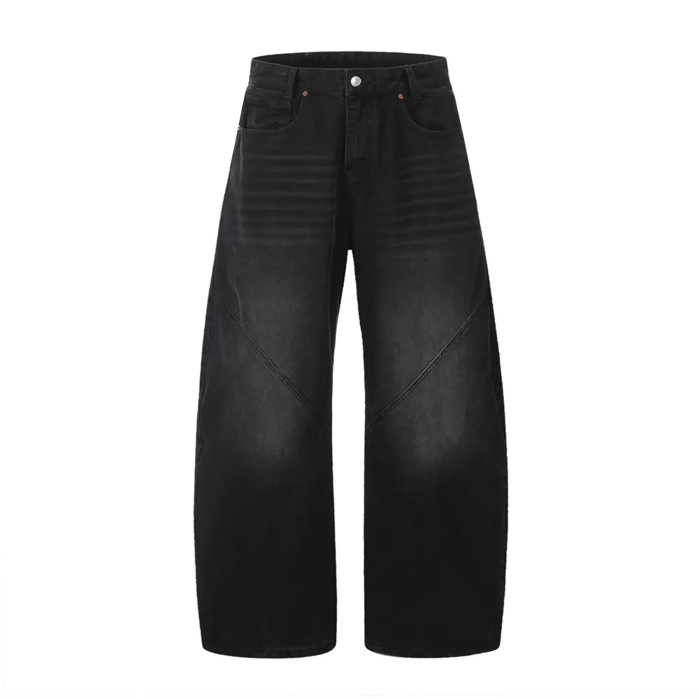 Extreme Balloon Fit Black Wash Jeans