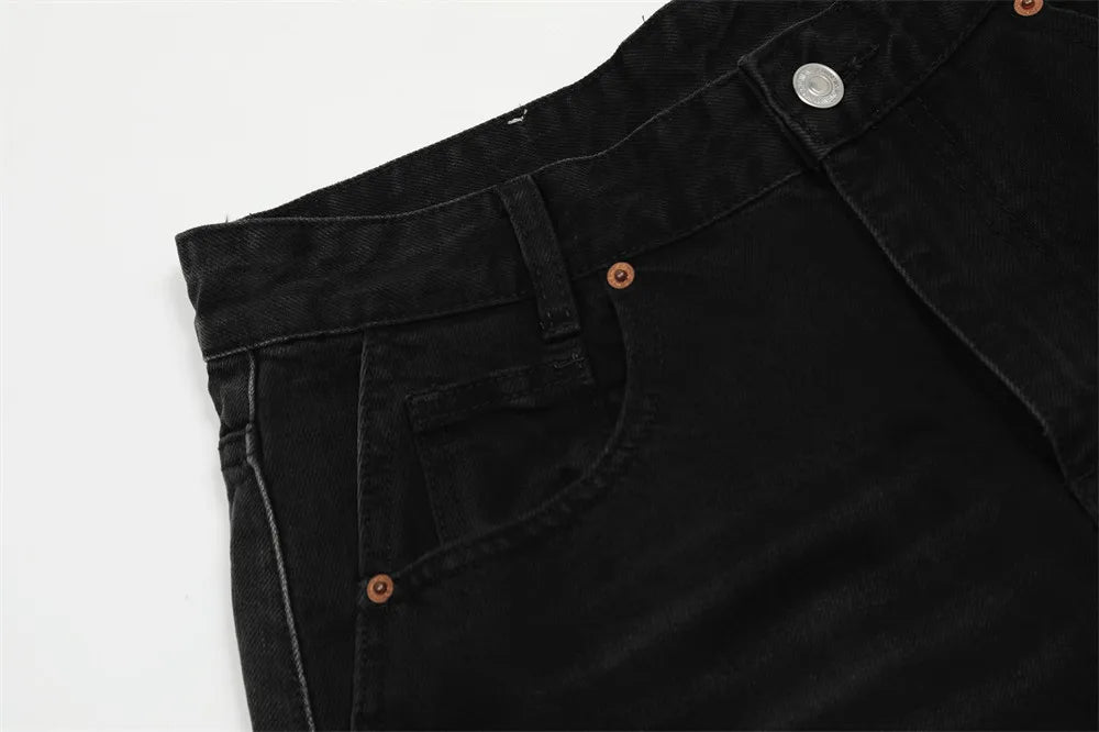 Extreme Balloon Fit Black Wash Jeans