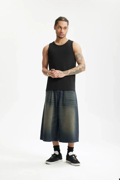 Faux Boxer Long Length Jorts