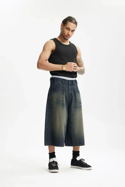 Faux Boxer Long Length Jorts