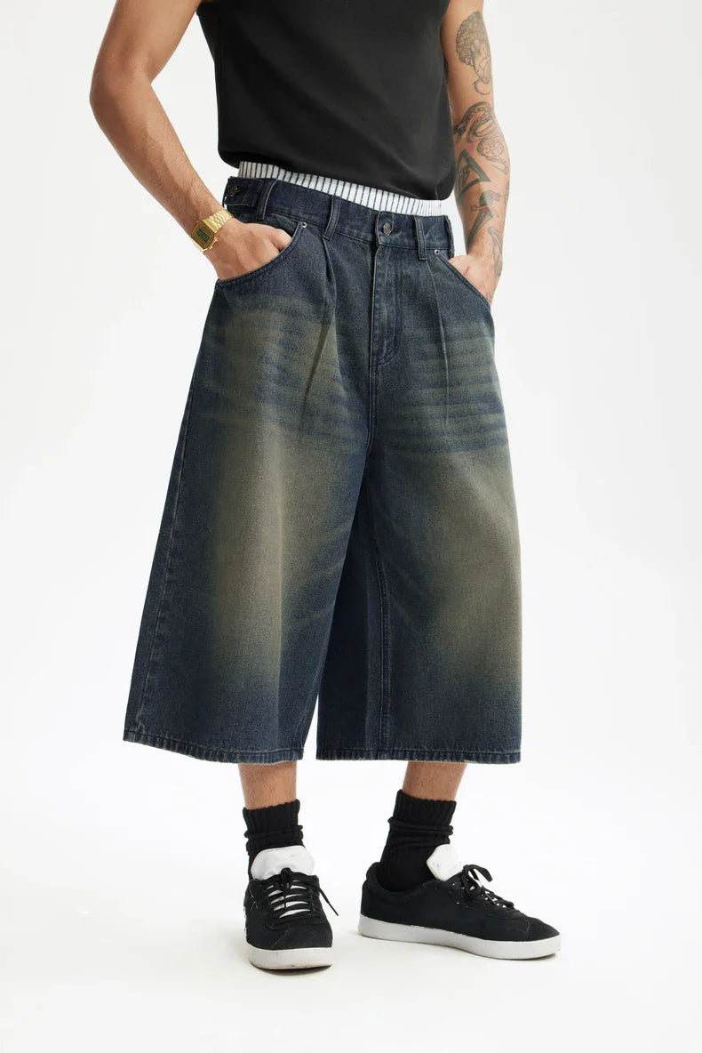 Faux Boxer Long Length Jorts