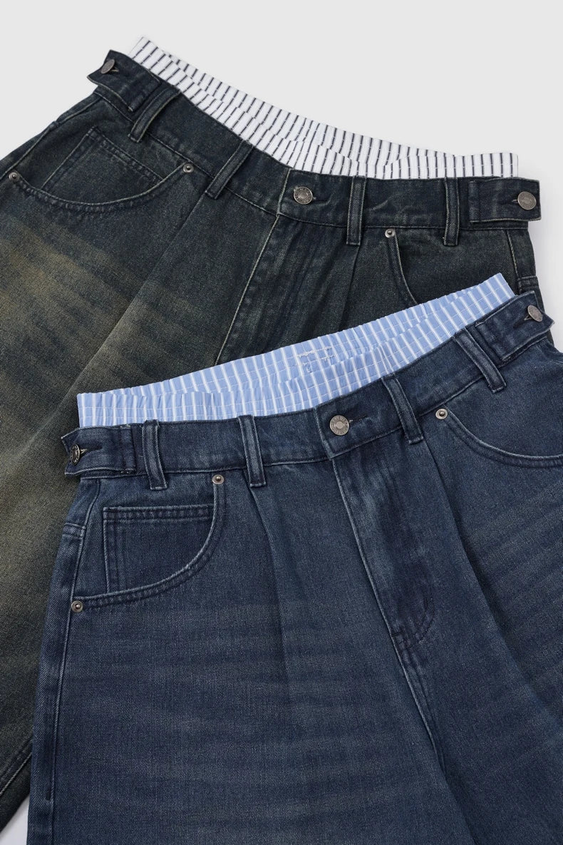 Faux Boxer Long Length Jorts