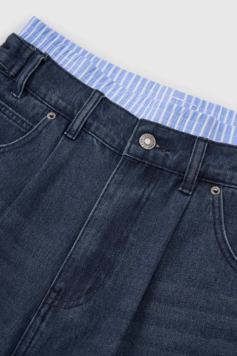 Faux Boxer Long Length Jorts