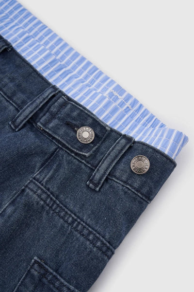 Faux Boxer Long Length Jorts