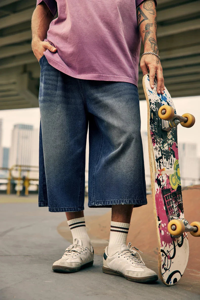 Faux Boxer Long Length Jorts