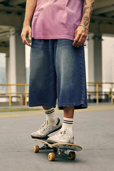 Faux Boxer Long Length Jorts