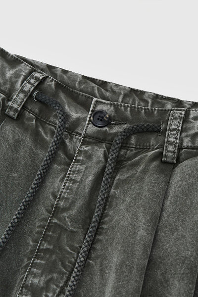 Garment Dyed Long Length Shorts
