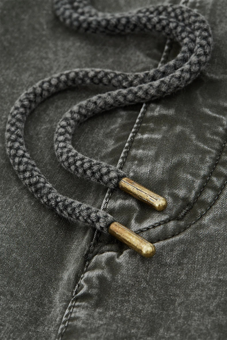 Garment Dyed Long Length Shorts