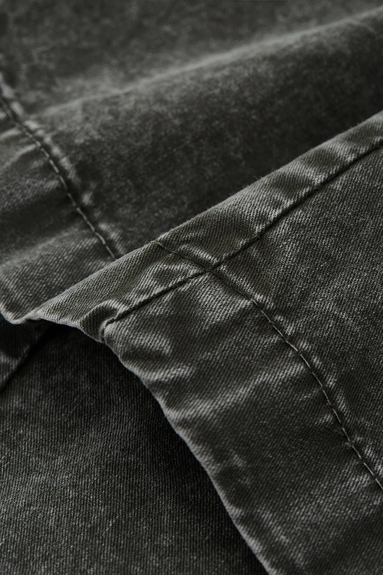 Garment Dyed Long Length Shorts