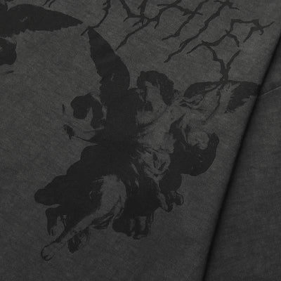 Gothic Angel Garment Dyed T-Shirt