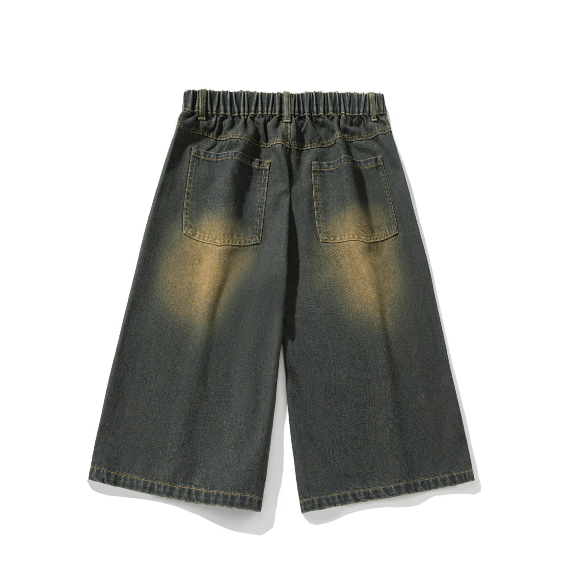 Long Length Vintage Wash Jorts