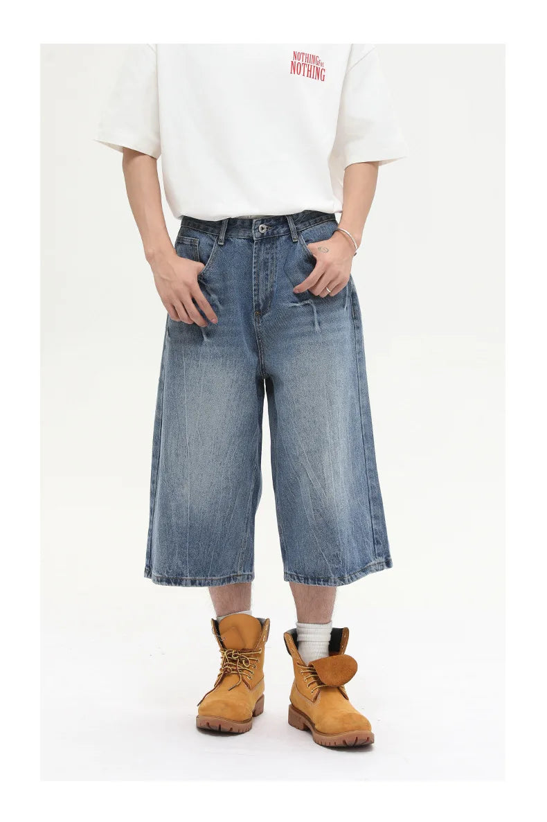 Long Length Y2K Wash Jorts