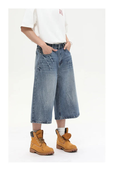 Long Length Y2K Wash Jorts