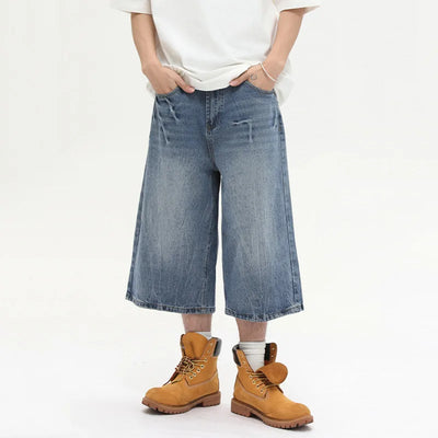 Long Length Y2K Wash Jorts