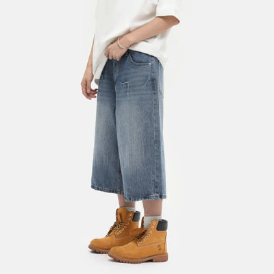 Long Length Y2K Wash Jorts