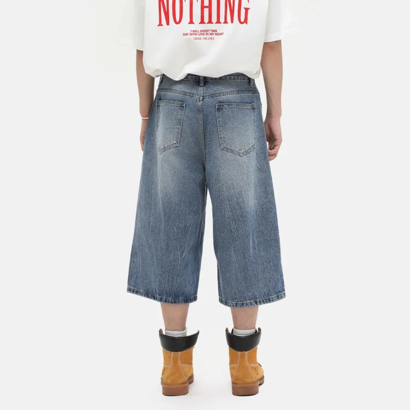Long Length Y2K Wash Jorts