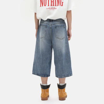 Long Length Y2K Wash Jorts