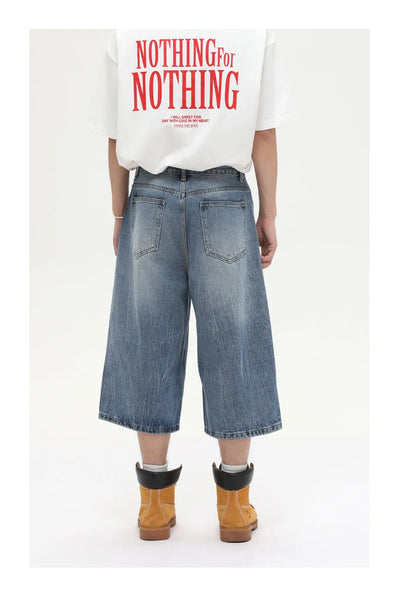 Long Length Y2K Wash Jorts