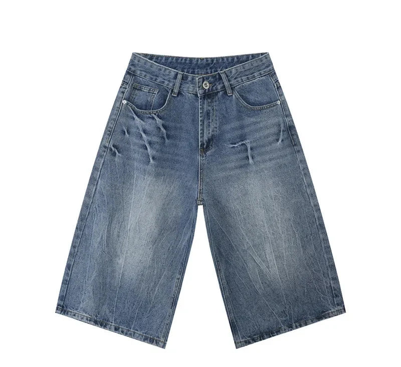 Long Length Y2K Wash Jorts