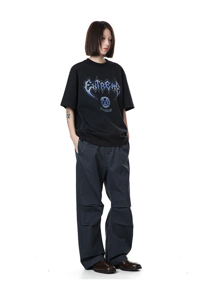 MADE EXTREME Studded Metal Logo T-Shirt