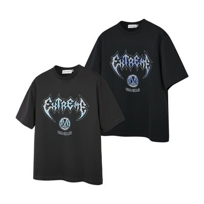 MADE EXTREME Studded Metal Logo T-Shirt