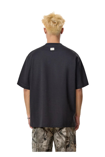 MADE EXTREME Studded Metal Logo T-Shirt