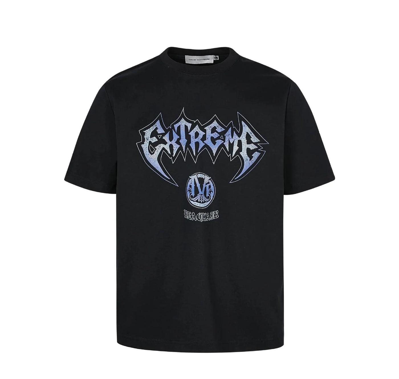 MADE EXTREME Studded Metal Logo T-Shirt
