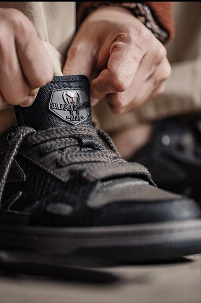MADEN Black Mamba Skate Sneakers