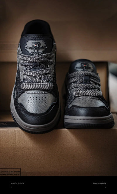 MADEN Black Mamba Skate Sneakers
