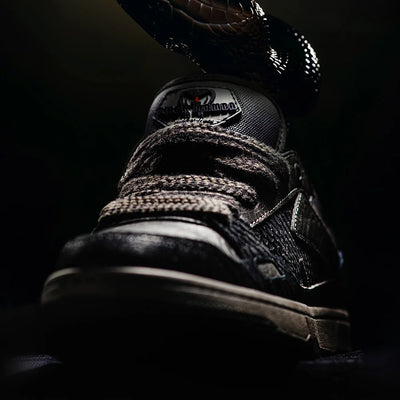 MADEN Black Mamba Skate Sneakers