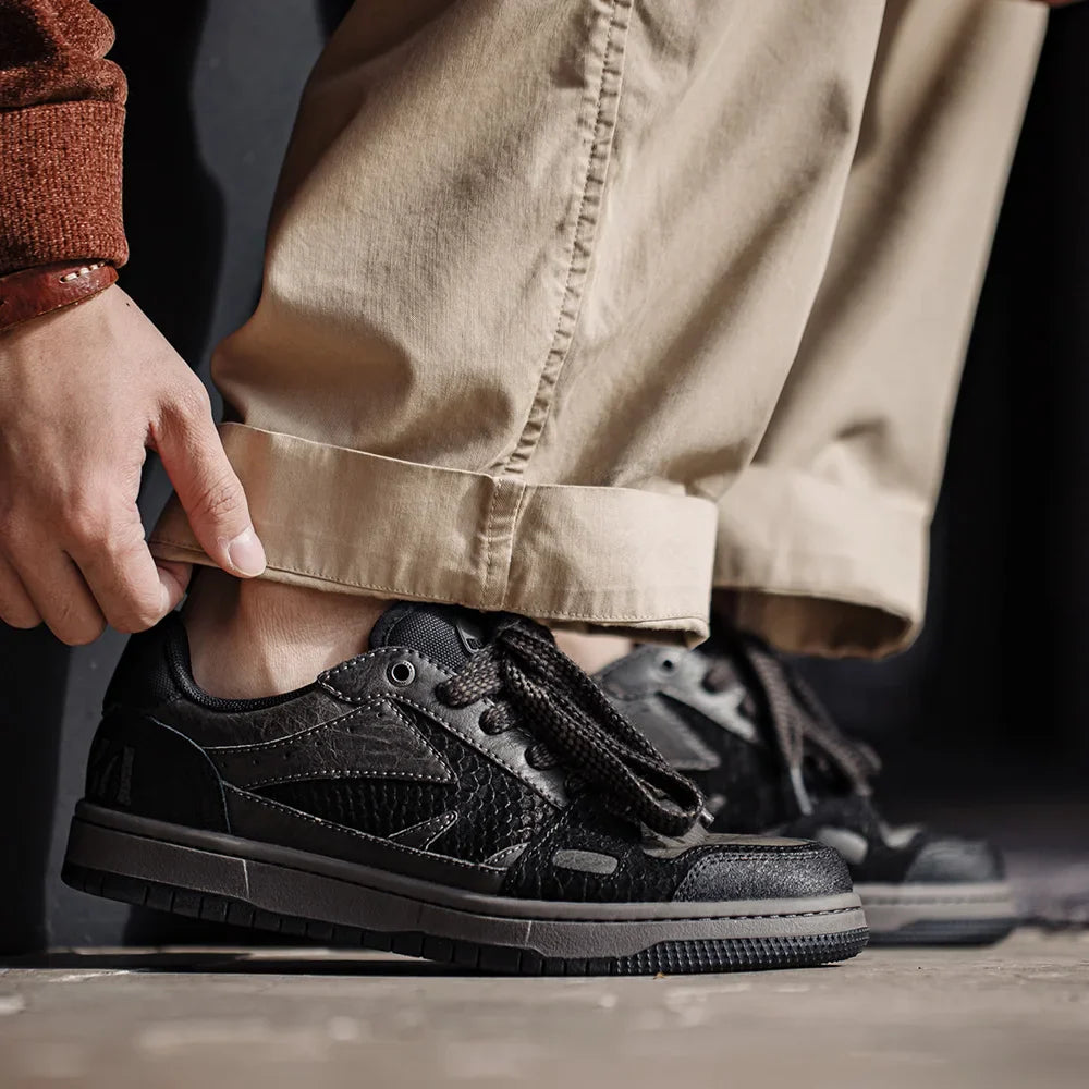 MADEN Black Mamba Skate Sneakers