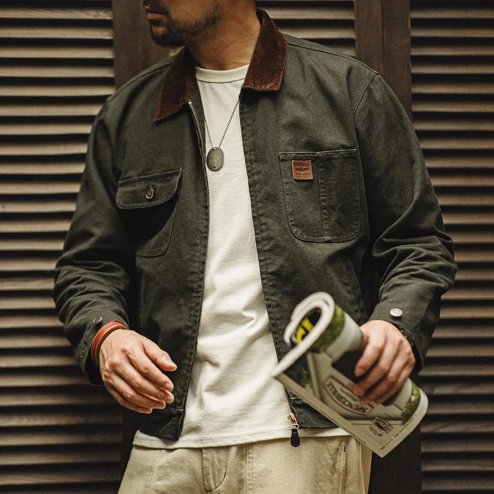 MADEN Heavyweight Canvas Workwear Jacket