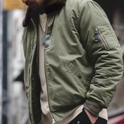 MADEN Vintage Style B15 Bomber Jacket
