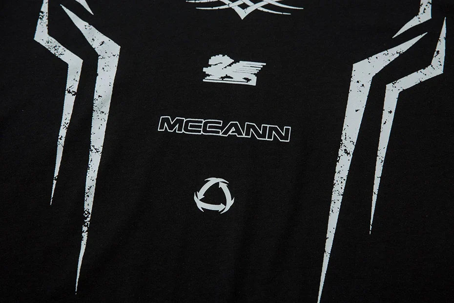 MCCANN 'Overdrive' Layered Long Sleeve T-Shirt