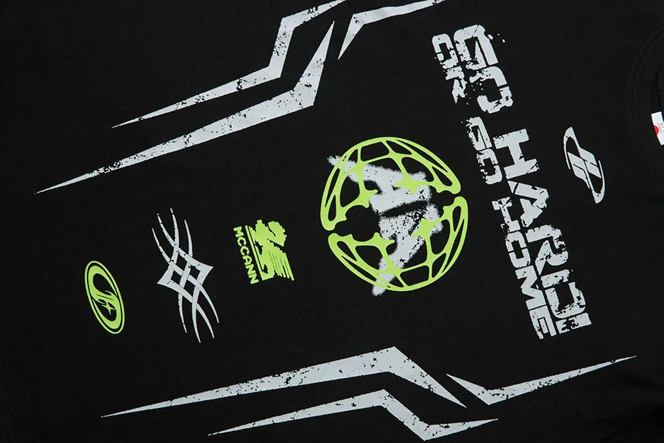 MCCANN 'Overdrive' Layered Long Sleeve T-Shirt