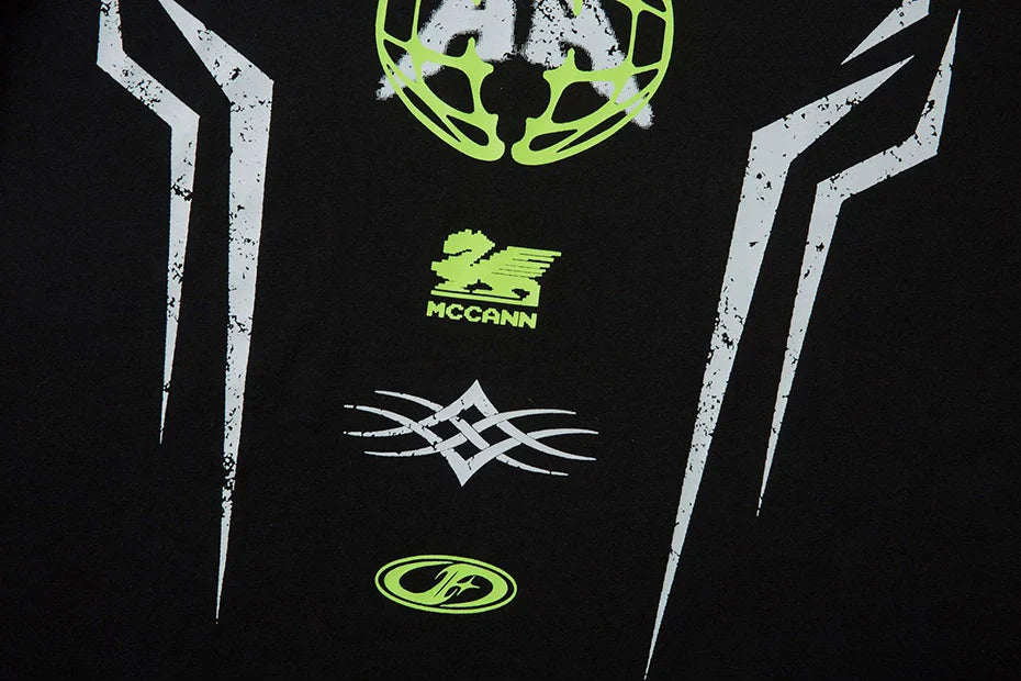 MCCANN 'Overdrive' Layered Long Sleeve T-Shirt
