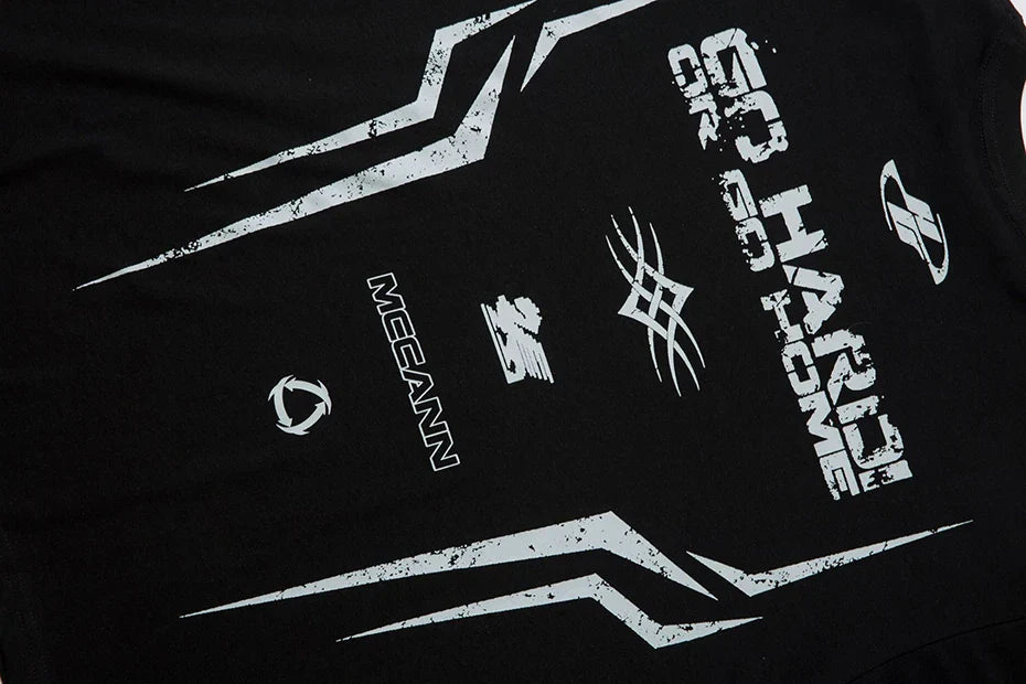 MCCANN 'Overdrive' Layered Long Sleeve T-Shirt