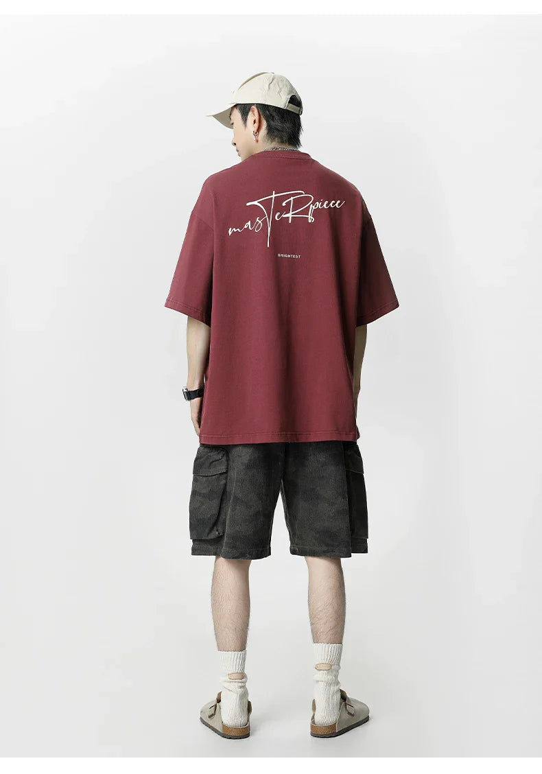 'Masterpiece' Drop Sleeve T-Shirt